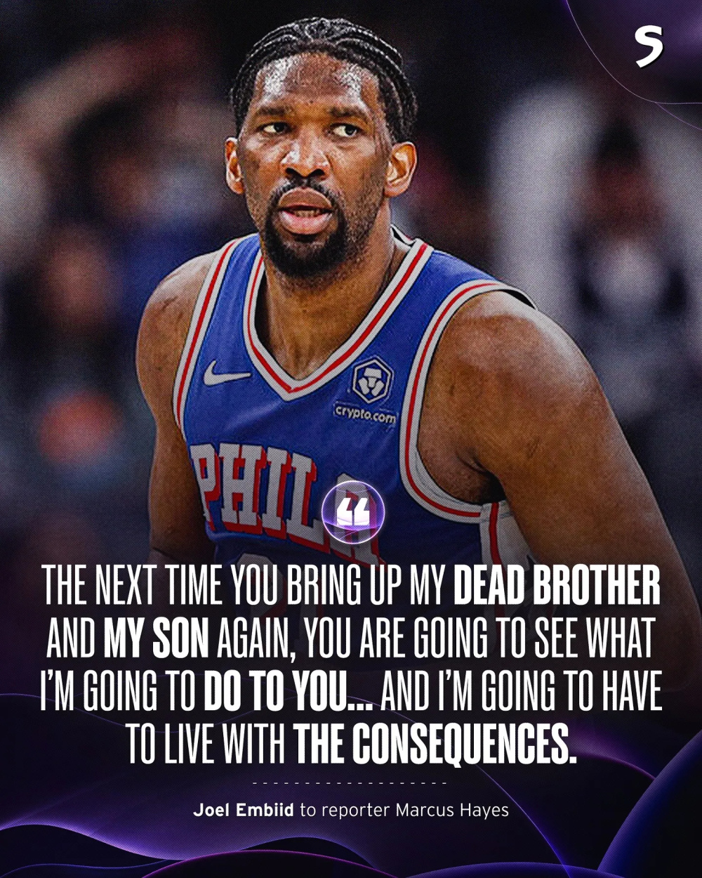 恩比德来袭!换人、点球赛后发声的简单介绍|